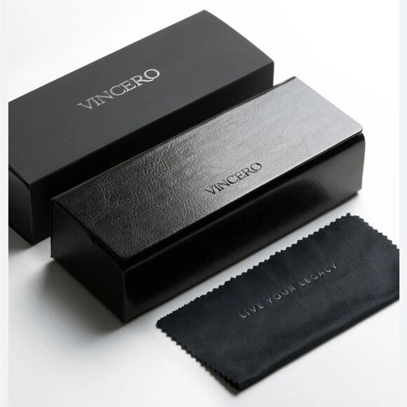 NWT Vincero Demi 53mm Polarized Round Sunglasses, Case & cleaning cloth - Picture 10 of 10